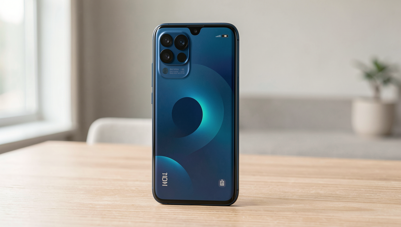 A professional editorial photo showcasing various smartphones in a modern setting.