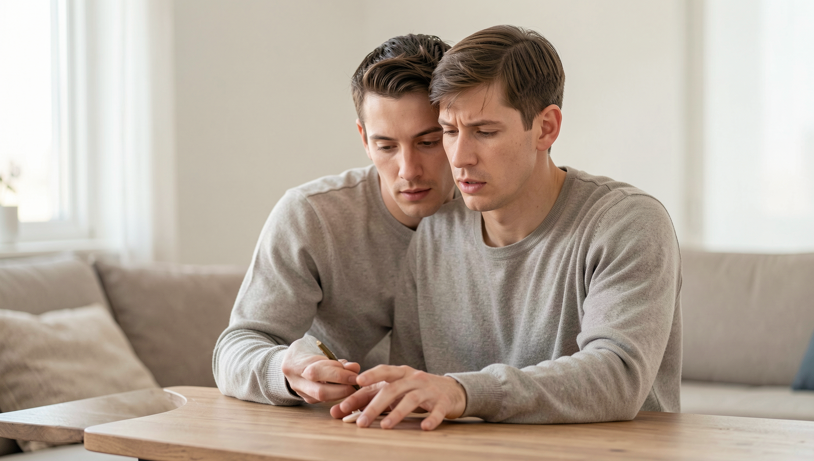 A person thoughtfully evaluating their life choices in a serene environment.