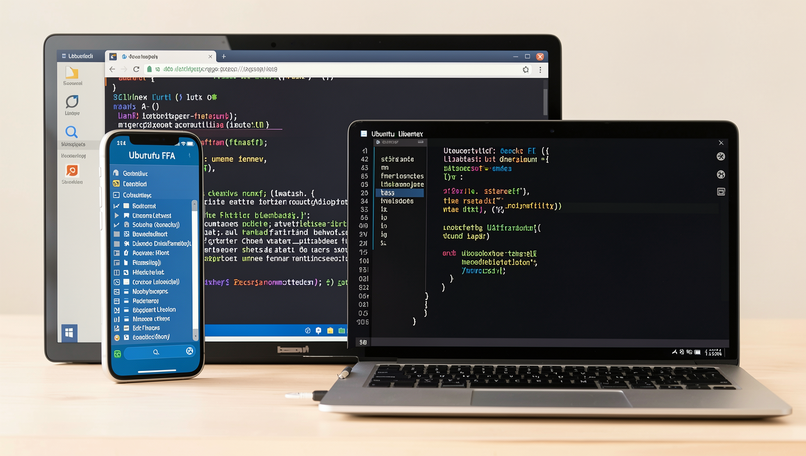 Illustration of enabling Two-Factor Authentication with a phone and computer.