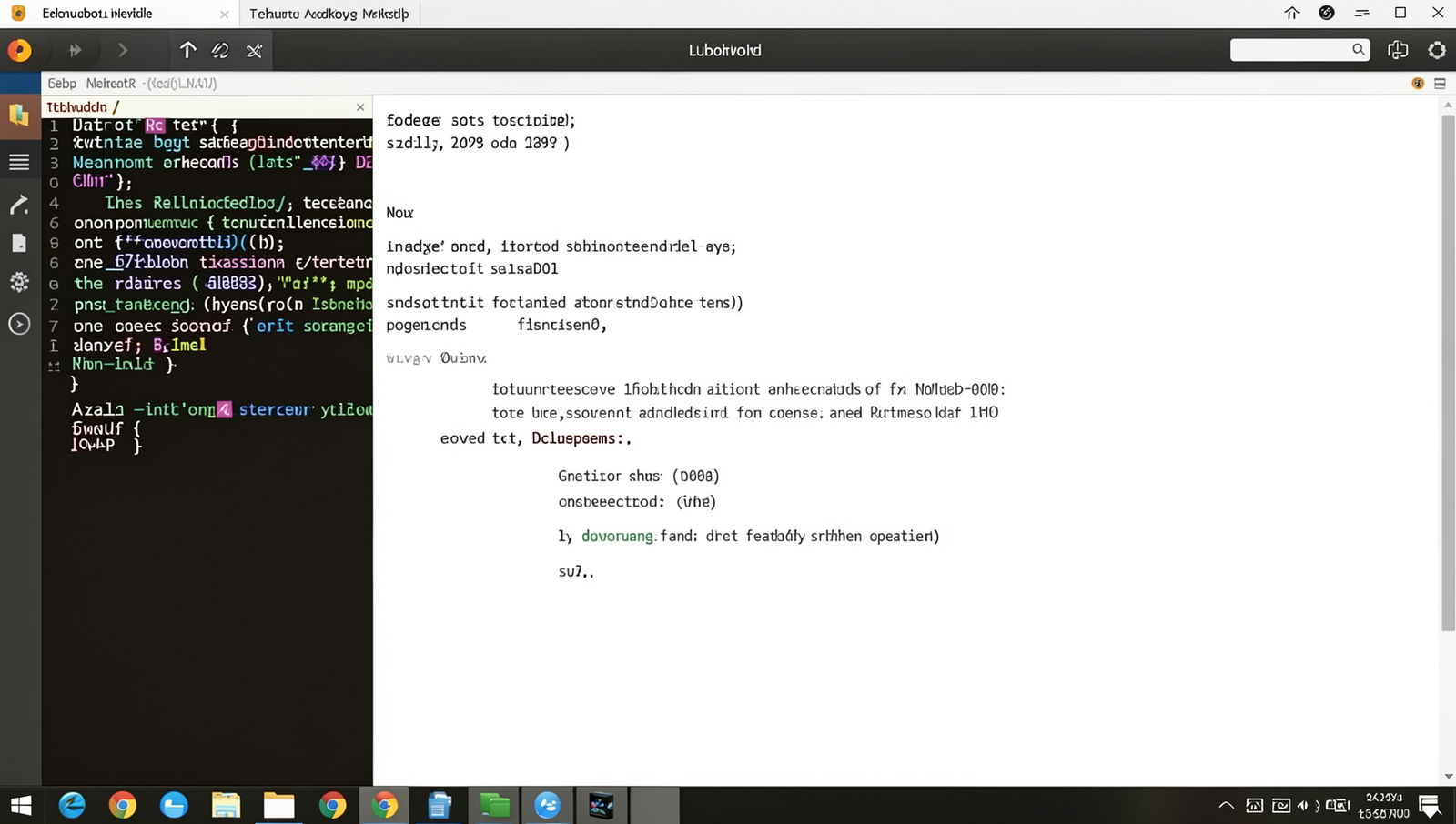 Screenshot of a technology newsletter subscription page on a Linux desktop.