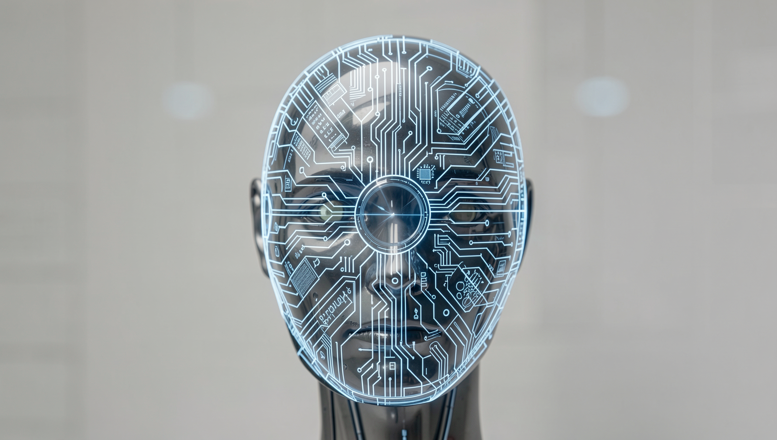 A thought-provoking image illustrating ethical dilemmas in AI technology.