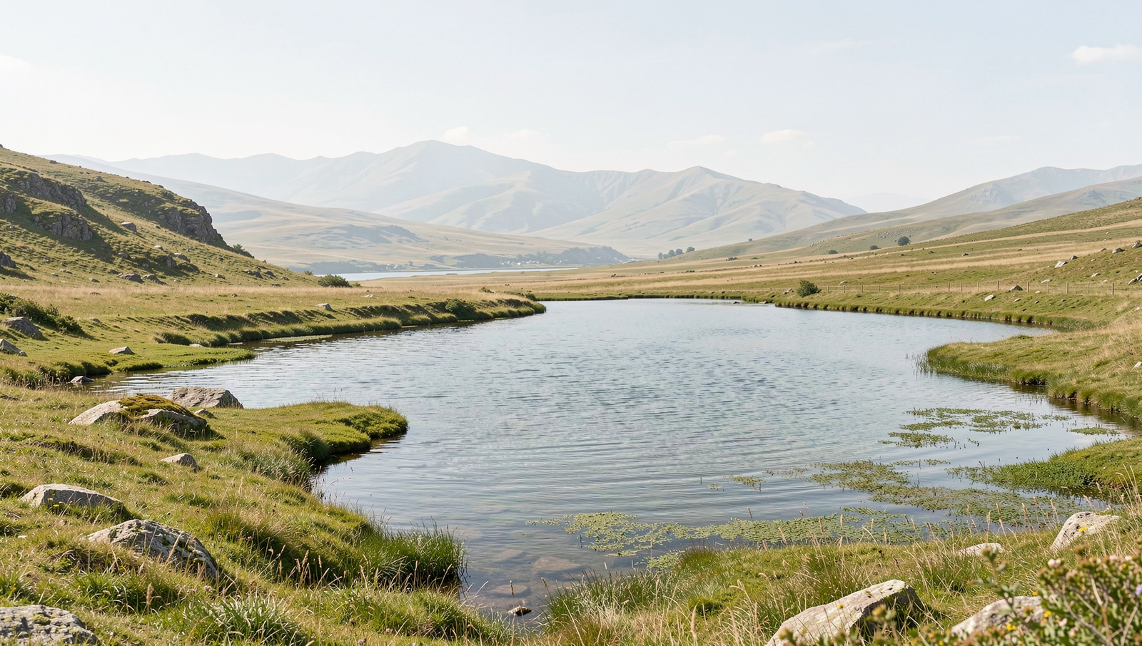 Serene landscape depicting harmony and balance in nature.